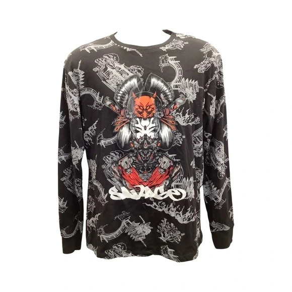 Original Gravity Mens Long Sleeve Graphic Tee Size Small New With Tags - Picture 1 of 5